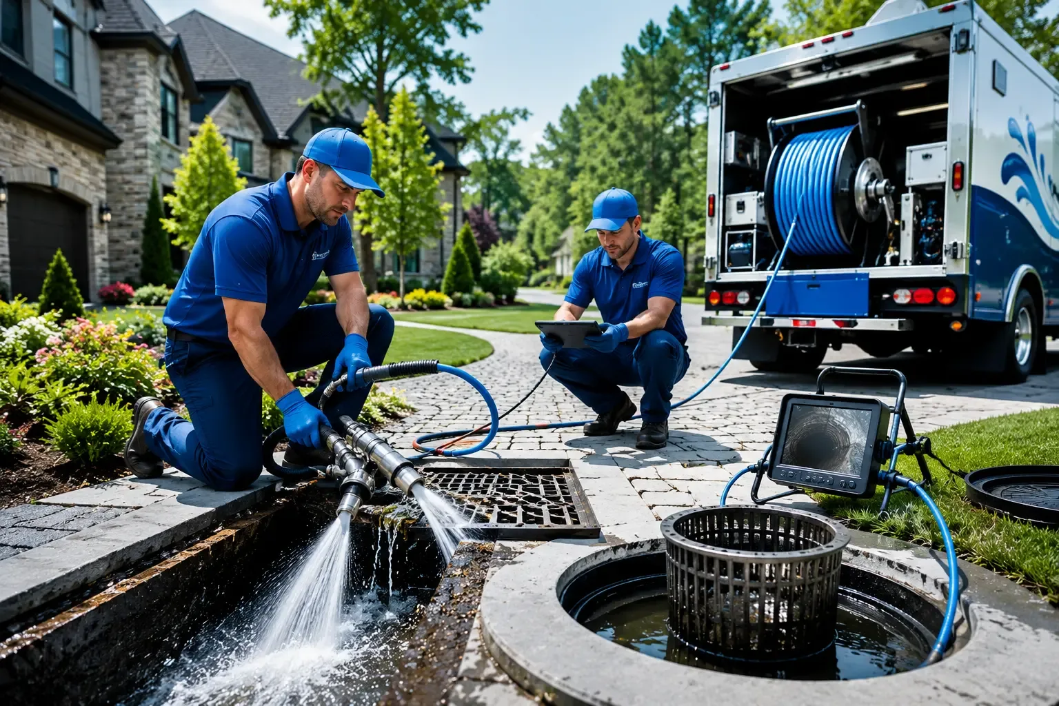 Local outdoor drain cleaning professionals in Greensburg, PA